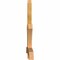 Ekena Millwork Davenport Rough Sawn Timber Gable Bracket, Western Red Cedar, 96"W x 56"H x 4"D x 6"F, 14/12 Pitch GBW096X56X0406DAV00RWR - alternate 5